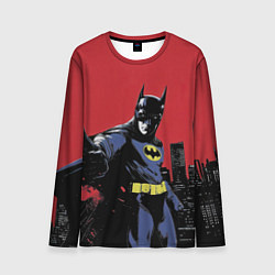 Лонгслив мужской Бэтмен показывает класс, цвет: 3D-принт