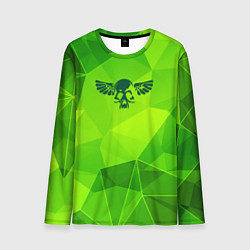 Мужской лонгслив Nazareth green poly