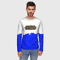 Лонгслив мужской League of Legends ночь, цвет: 3D-принт — фото 2