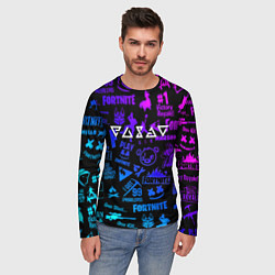 Лонгслив мужской Ведьмак логотипы игр, цвет: 3D-принт — фото 2