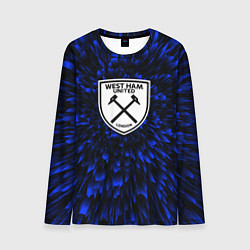 Мужской лонгслив West Ham blue energy