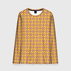 Мужской лонгслив Красочный орнамент в восточном стиле