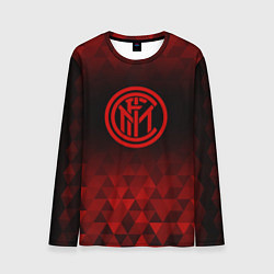 Мужской лонгслив Inter red poly