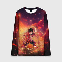 Мужской лонгслив Fire Luffy - One Piece