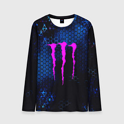 Лонгслив мужской Monster energy броня, цвет: 3D-принт