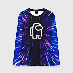 Мужской лонгслив Among Us neon energy