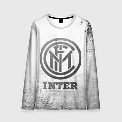 Мужской лонгслив Inter - white gradient