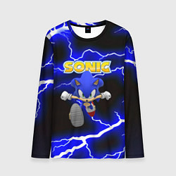 Мужской лонгслив Sonic storm electro