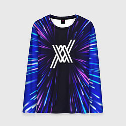 Лонгслив мужской Darling in the FranXX neon energy, цвет: 3D-принт