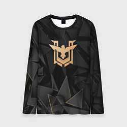 Мужской лонгслив Free Fire golden poly