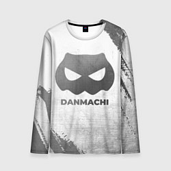Мужской лонгслив DanMachi - white gradient