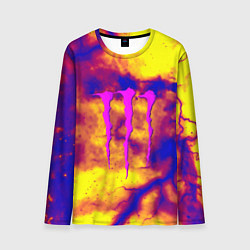 Мужской лонгслив Monster energy storm grunge