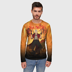 Лонгслив мужской Devil May Cry персонажи, цвет: 3D-принт — фото 2