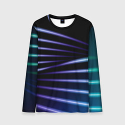 Мужской лонгслив Color black blue