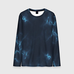 Лонгслив мужской The color is blue, цвет: 3D-принт