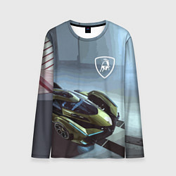 Лонгслив мужской Lamborghini - motorsport extreme, цвет: 3D-принт