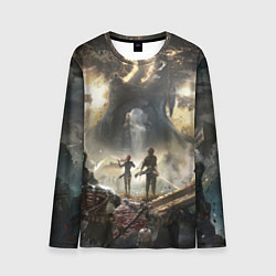Лонгслив мужской Экспедиция Clair Obscur expedition 33, цвет: 3D-принт