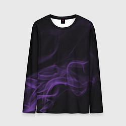 Лонгслив мужской Color smoke purple, цвет: 3D-принт