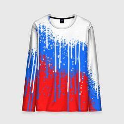 Мужской лонгслив Патриот - флаг