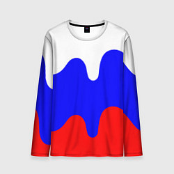 Мужской лонгслив Патриот - флаг