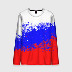 Мужской лонгслив Патриот - флаг