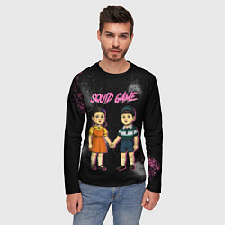 Лонгслив мужской Squid game 3 season, цвет: 3D-принт — фото 2
