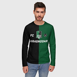 Лонгслив мужской Krasnodar football, цвет: 3D-принт — фото 2