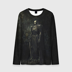 Мужской лонгслив Командир скелетов