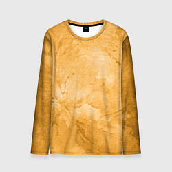 Лонгслив мужской Абстракция - bright yellow, цвет: 3D-принт