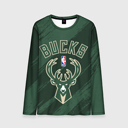 Мужской лонгслив Милуоки Бакс - цвета команды