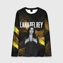 Мужской лонгслив Lana Del Rey в черном платье