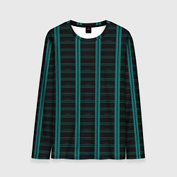 Мужской лонгслив Color blue dark stripe
