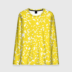 Лонгслив мужской Лимонный камуфляж, цвет: 3D-принт