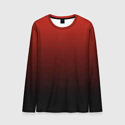 Лонгслив мужской Red gradient, цвет: 3D-принт