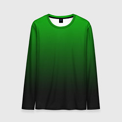 Лонгслив мужской Green gradient, цвет: 3D-принт
