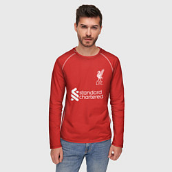 Лонгслив мужской Диого Жота Ливерпуль домашняя форма, цвет: 3D-принт — фото 2