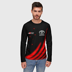 Лонгслив мужской Toyota GR Gazoo Racing, цвет: 3D-принт — фото 2