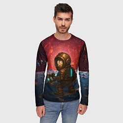 Лонгслив мужской Кенни попал в Dead Space, цвет: 3D-принт — фото 2