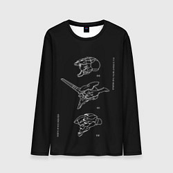 Мужской лонгслив Евангелион Eva