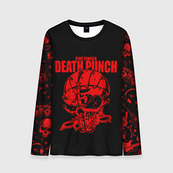 Лонгслив мужской Five Finger Death Punc, цвет: 3D-принт