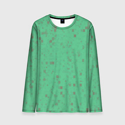 Лонгслив мужской Color green brown, цвет: 3D-принт