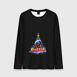 Мужской лонгслив Ёлка компания