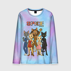 Мужской лонгслив Spice girls кошки из 90х
