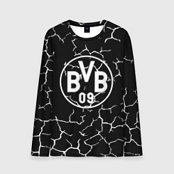 Мужской лонгслив Borussia черно белые