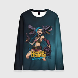 Лонгслив мужской League of Legends Jinx, цвет: 3D-принт