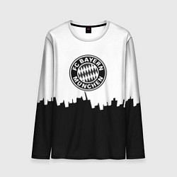 Лонгслив мужской Bayern Mnchen пиксели, цвет: 3D-принт