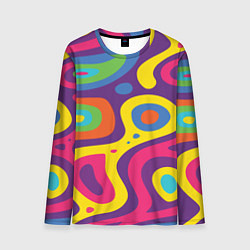 Лонгслив мужской Abstract tac, цвет: 3D-принт