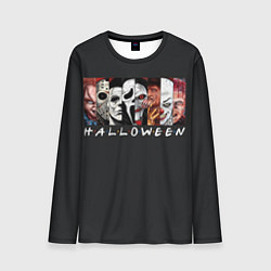 Лонгслив мужской Герои ужасов, цвет: 3D-принт