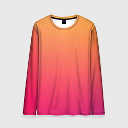 Мужской лонгслив Color orange pink