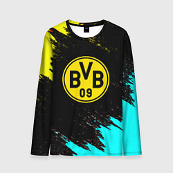 Мужской лонгслив Borussia краски штрихи